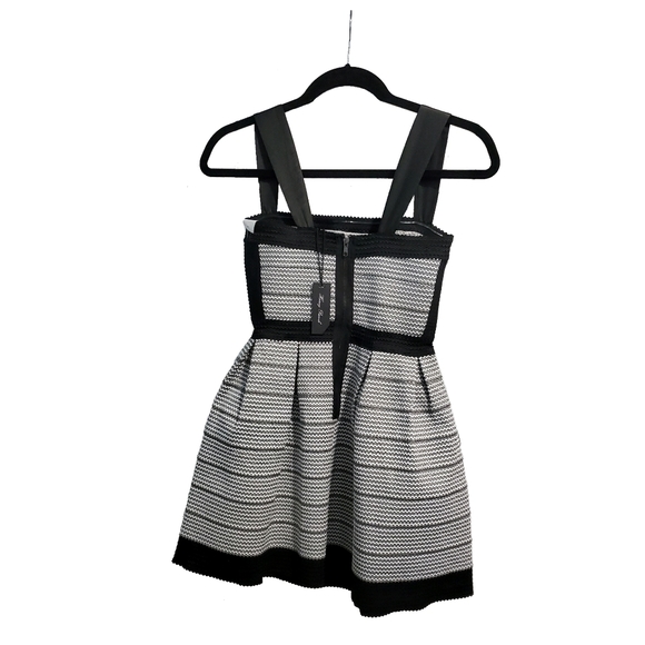 Nordstrom strap black and white dress Honey punch - Picture 2 of 6